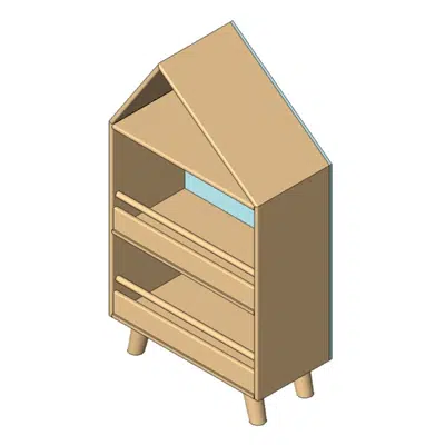 Image for Rockworth Brook Cabinet 3 Left Roof