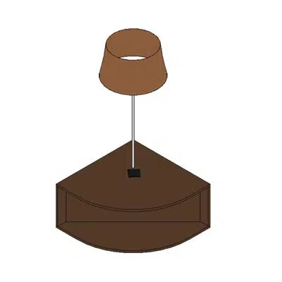 Rockworth Haf Connector Table 90 Deg with Lamp için görüntü