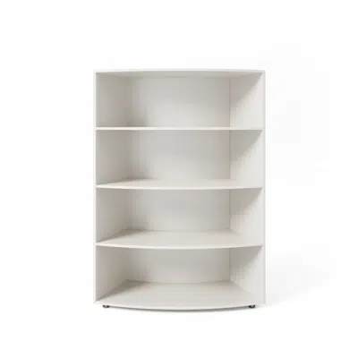 Image for Rockworth JOY (Series 50) 4-Single Bookshelf (Curve) - 50SGBL045100