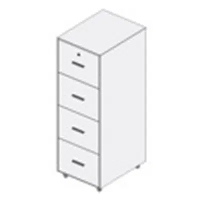 Rockworth S66 (Stack) 4-Drawer Vertical Filing Cabinet 이미지
