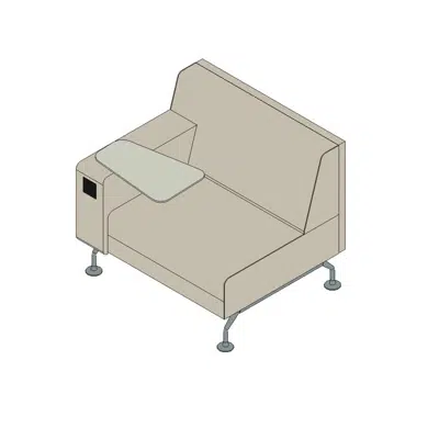 Image for Rockworth Haf 1 Private Seat Steel Leg R