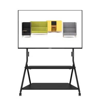 Image for Rockworth SYNC S51 Mobile TV Stand 65-88
