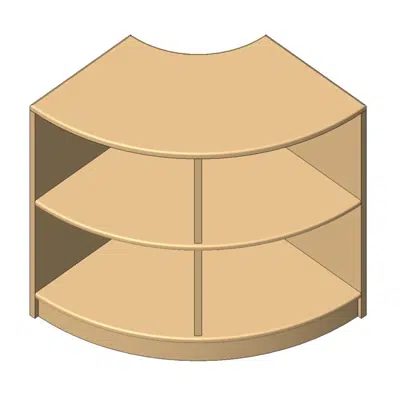 Rockworth Poppy Box - Sector Curve Cabinet için görüntü