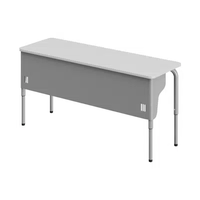 Image for Rockworth JOY (Series 50) Two Student Desk with Modesty - 50TSDM050150