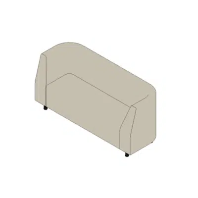 Imagem para Rockworth Valo Sofa with Back}
