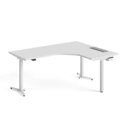 Image pour Rockworth S.40 L-Type Y-Leg for Manager Desk(L) - 40MAXF150180L