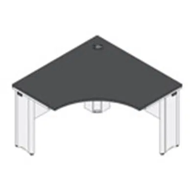 Image for Rockworth Series 45 Computer Unit Desk - 45DN166
