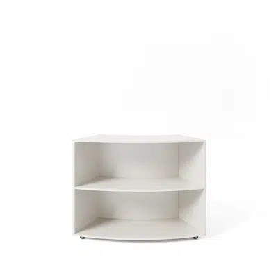 kép a termékről - Rockworth JOY (Series 50) 2-Shelf Swing Door (Curve) - 50SGBS045100