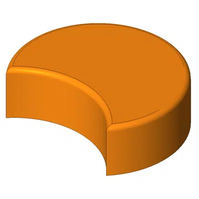 Rockworth Moon Curved Puzzle Stool 이미지