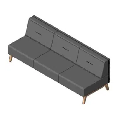 画像 Rockworth Sofas HAF 3 Seat with Back