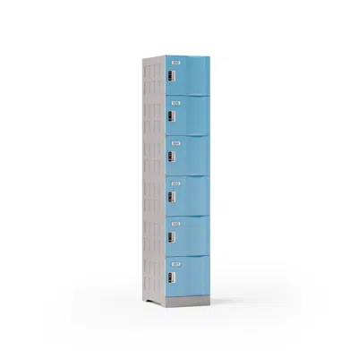 Rockworth Modular 6 Tiers Locker XS - 64CLE6XX 이미지