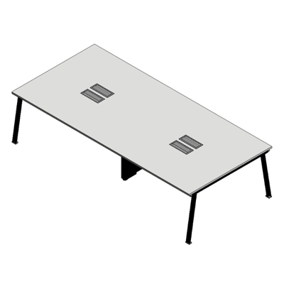 Image for Rockworth Rect Meeting Table Platform 140x300