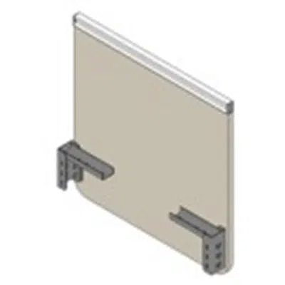 Rockworth Series 45 Plus End Screen with Rail (Fabric Screen) 이미지