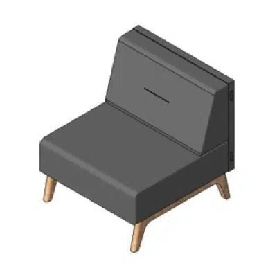 imagem para Rockworth Sofas HAF 1 Seat with Back