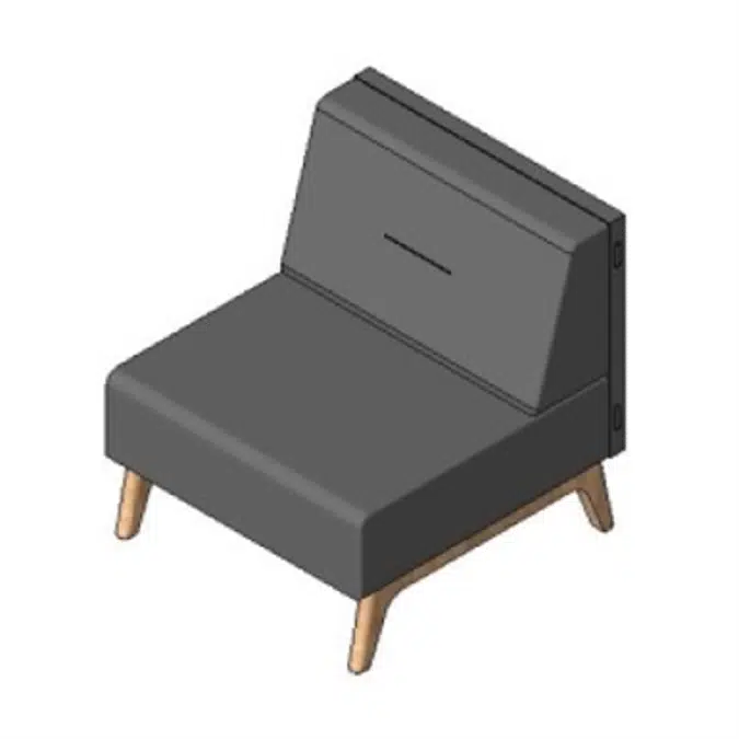 Rockworth Sofas HAF 1 Seat with Back