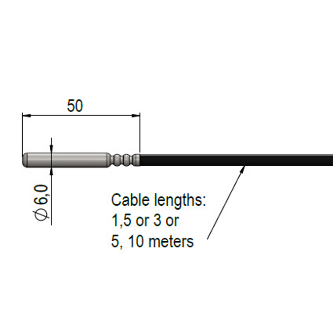 Kamstrup TemperatureSensor 63 - Ø6,0 mm