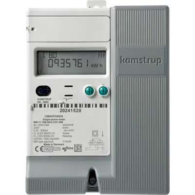 kuva kohteelle OMNIPOWER 1ph Electricity meter