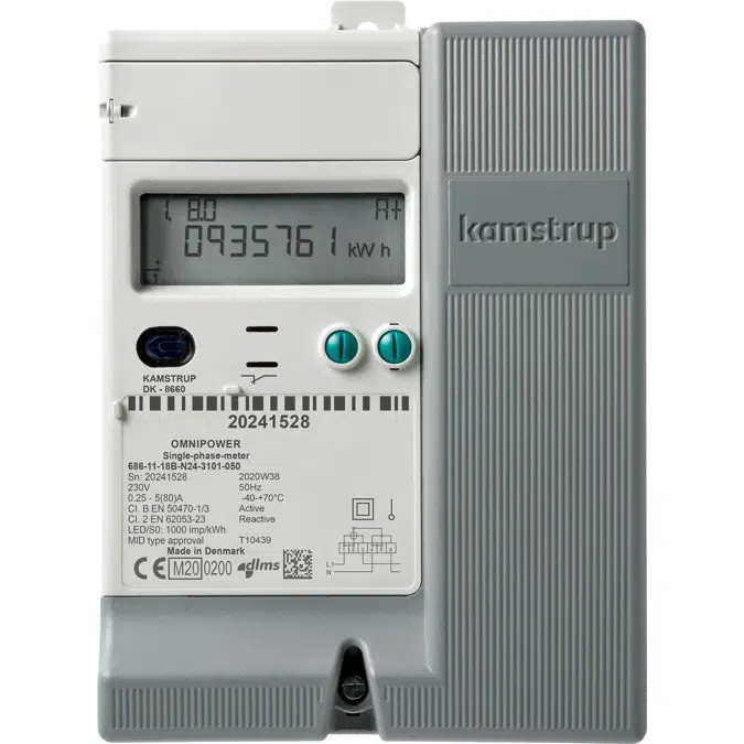 OMNIPOWER 1ph Electricity meter
