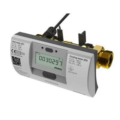 kép a termékről - Heat-, Cooling- or Heat/Cooling meter, MULTICAL® 303, G3/4B (R1/2) x 130 mm