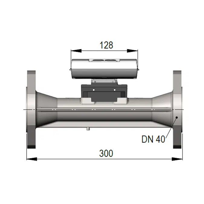 MULTICAL® 403, qp 10 m³/h, DN40 x 300 mm, varmemåler, kølemåler eller kombineret varme/kølemåler