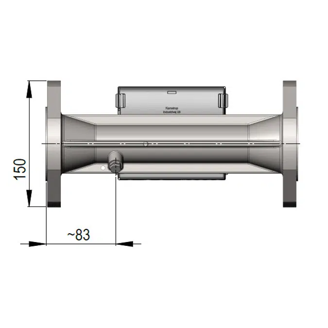 MULTICAL® 403, qp 10 m³/h, DN40 x 300 mm, compteur d'énergie calorifique, d'énergie frigorifique ou un compteur combiné de calories et de frigories