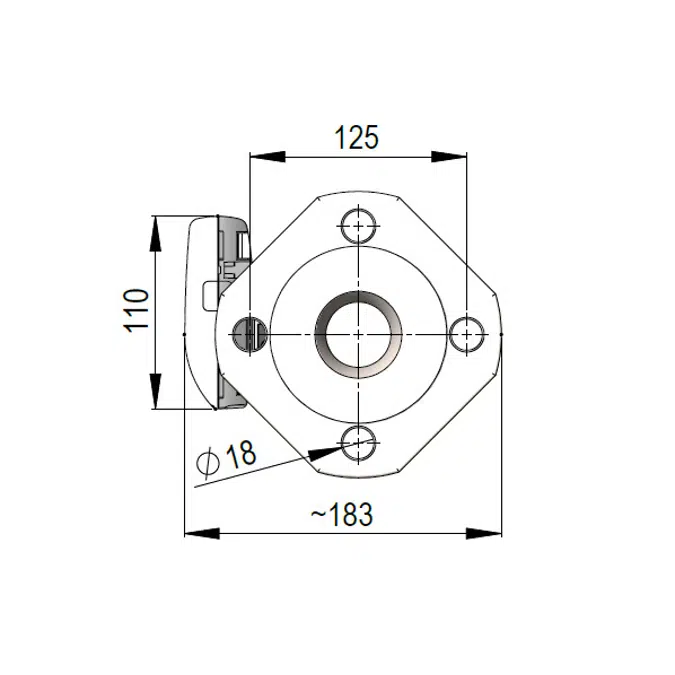 MULTICAL® 403, qp 15 m³/h, DN50 x 270 mm, compteur d'énergie calorifique, d'énergie frigorifique ou un compteur combiné de calories et de frigories