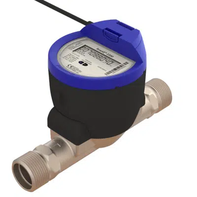 画像 Water meter, flowIQ® 2200 – KWM3230, G1B (R3/4) x 190 mm