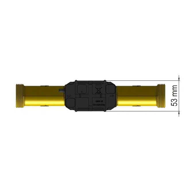 Ultrasonic Flow Sensor, ULTRAFLOW® 54, G5/4B (R1) x 260 mm