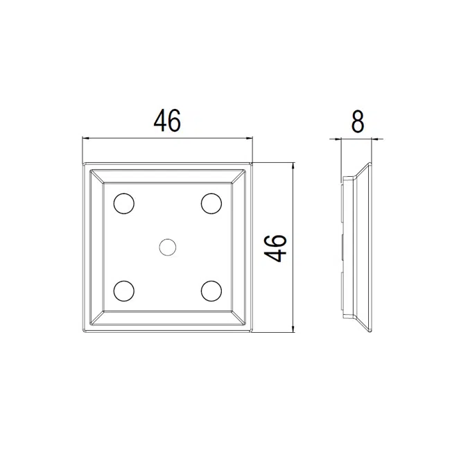 Kamstrup Wall Bracket for MULTICAL® 303 and 403