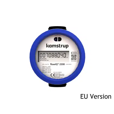 Water meter, flowIQ®2200 – KWM2210, G1B (R¾)x105 mm 이미지