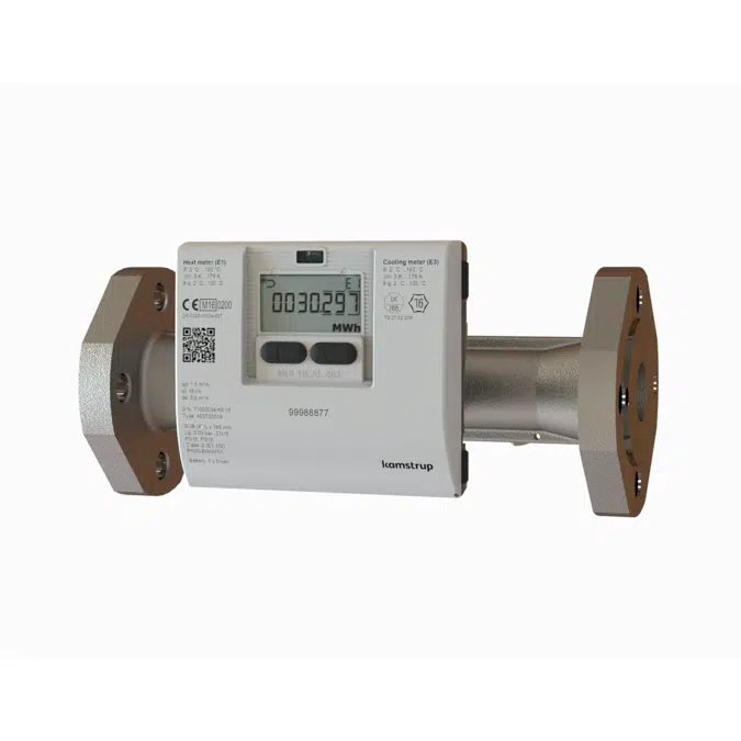 MULTICAL® 403, qp 6,0 m³/h, DN25 x 260 mm, heat meter, cooling meter or combined heat/cooling meter