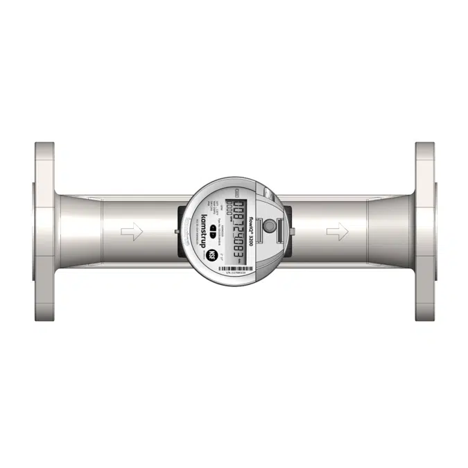 flowIQ®3200-KWM3220-US, GPM= 120,  Flanged 1½" / 1½” x 13” 