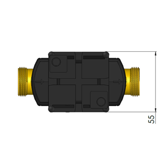 Objetos BIM - ?Descarga gratis! ULTRAFLOW® 54, qp 1,5 m?/h, G?B (R?) x ...