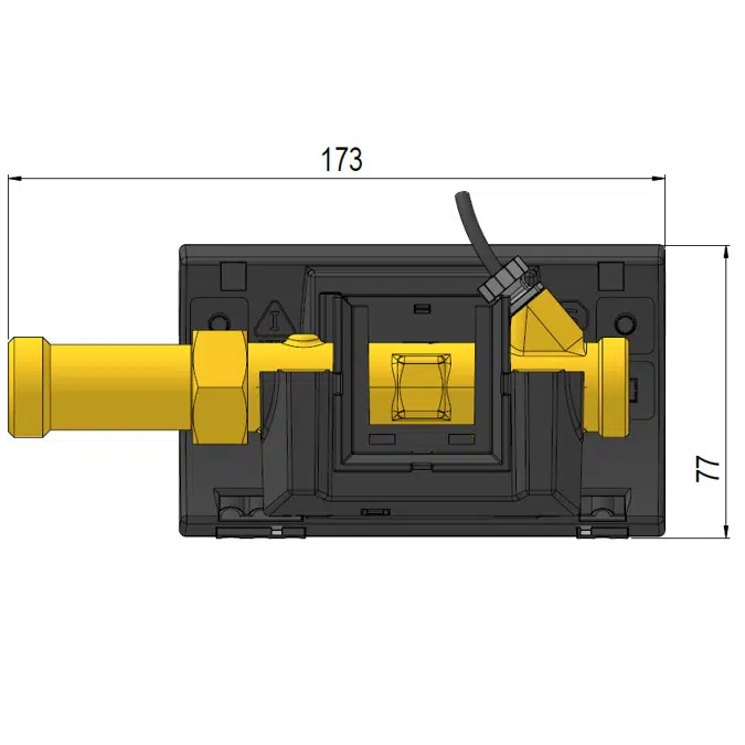 Heat-, Cooling- or Heat/Cooling meter, MULTICAL® 303, G3/4B (R1/2) x 165 mm