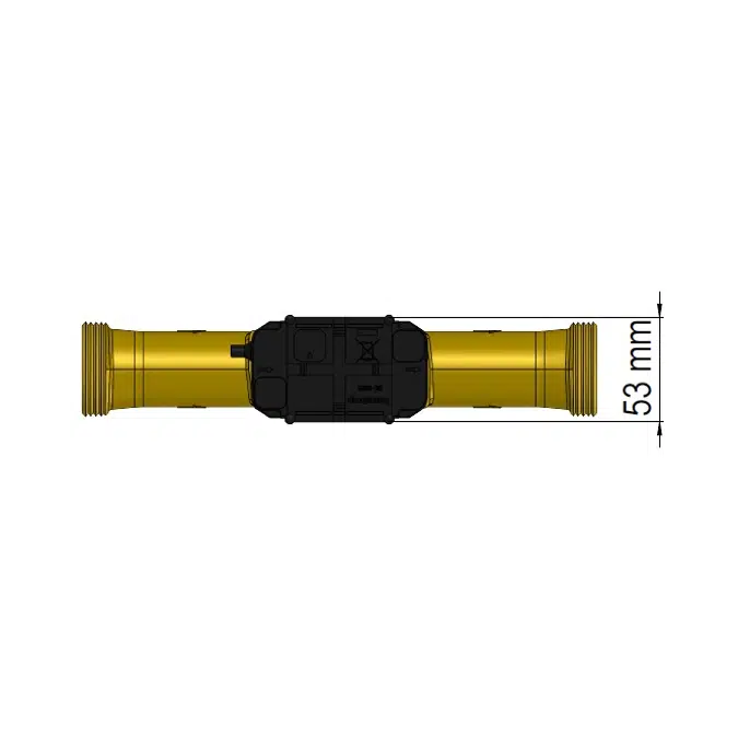 Ultrasonic Flow Sensor, ULTRAFLOW® 54, G1 1/2B (R5/4) x 260 mm