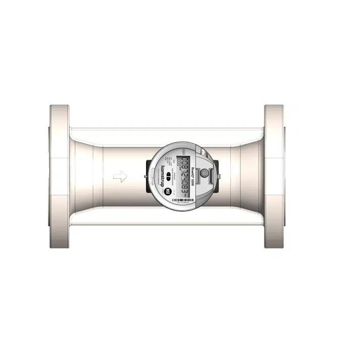 flowIQ®3200-KWM3220-US, GPM= 350,  Flanged 3" / 3” x 12”