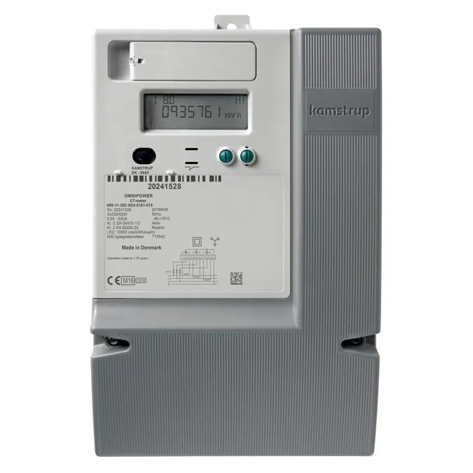 OMNIPOWER 3ph 060 Electricity meter