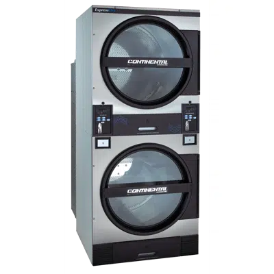 画像 KTT45 Super Stack ExpressDry Dryer for Card- & Coin-Operated Laundries