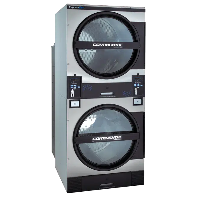 KTT45 Super Stack ExpressDry Dryer for Card- & Coin-Operated Laundries