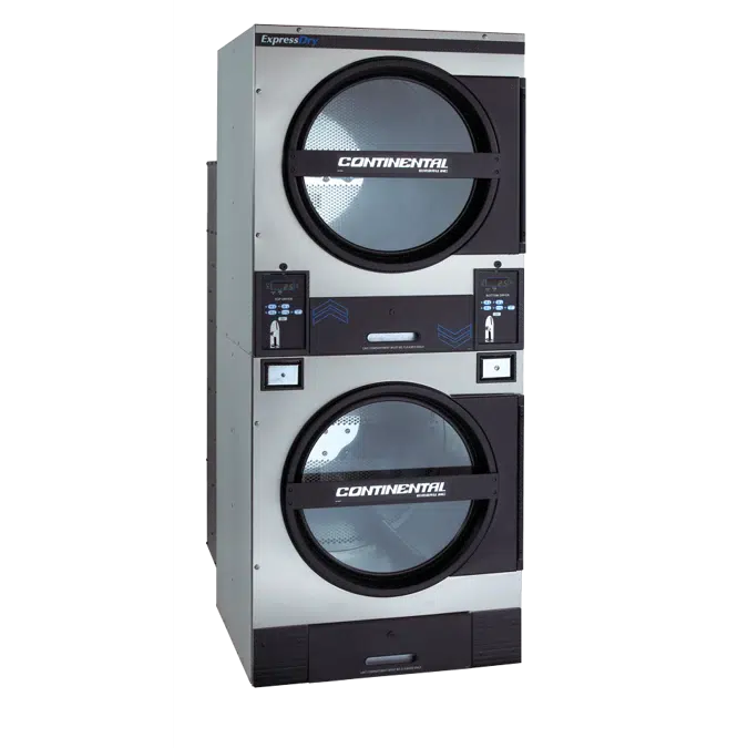 KTT30 Stack ExpressDry Dryer for Card- & Coin-Operated Laundries