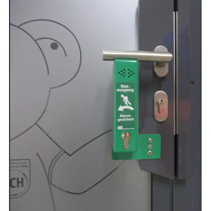 Fech-Jet-System® single door with sidelights outward opening