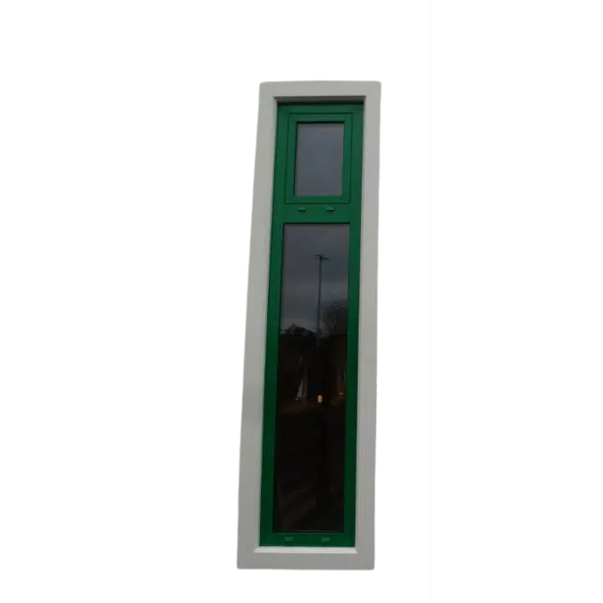 Fech-Jet-System® two part window horizontal mullion