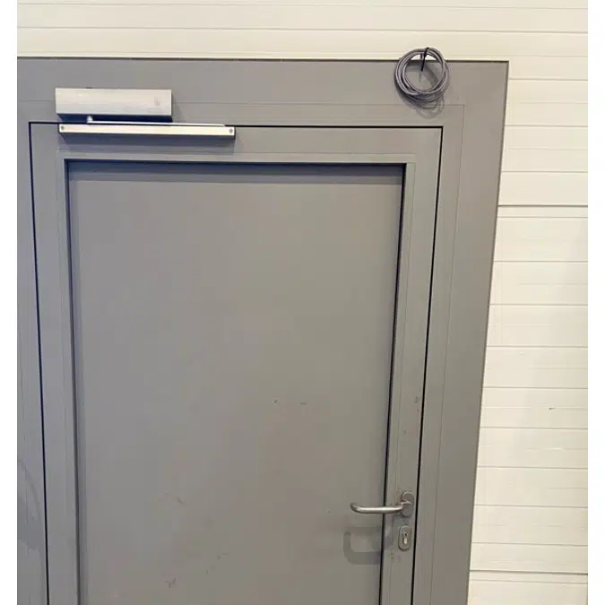 Fech-Jet-System® single door with sidelights inward opening