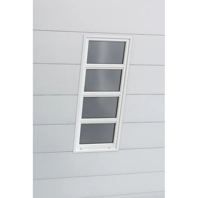 Fech-Jet-System® four part window horizontal mullion