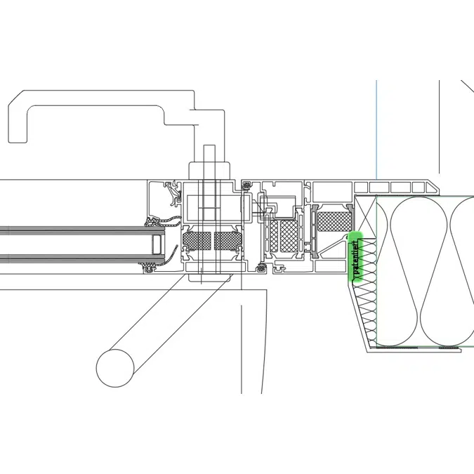 Fech-Jet-System® doors for sandwichpanels (for all doors) autocad