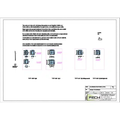 Image for Fech-Jet-System® doors for sandwichpanels (for all doors) autocad