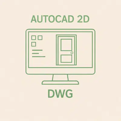 Image for Fech-Jet-System® doors for sandwichpanels (for all doors) autocad