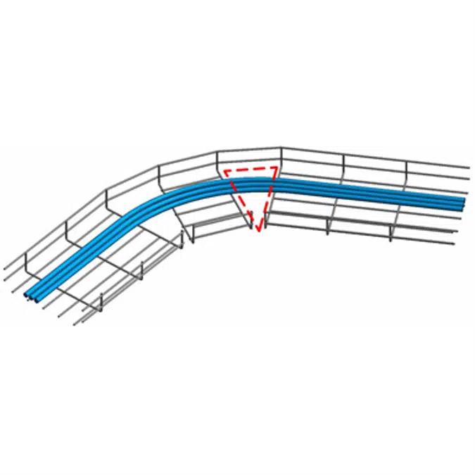 Mesh Tray System - Bend (curved)