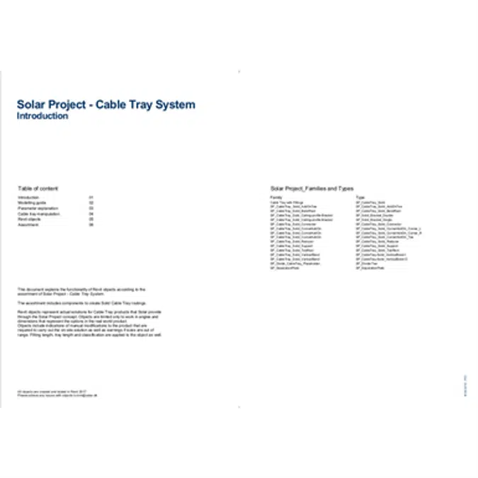 Cable Tray System - Modelling Guide