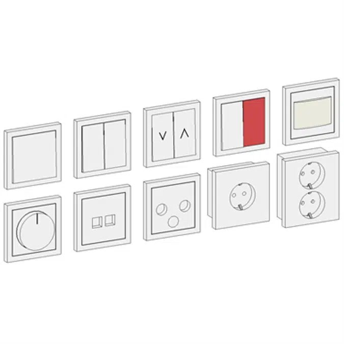 Objetos BIM - ¡Descarga gratis! Electrical Sensor motion detection ...